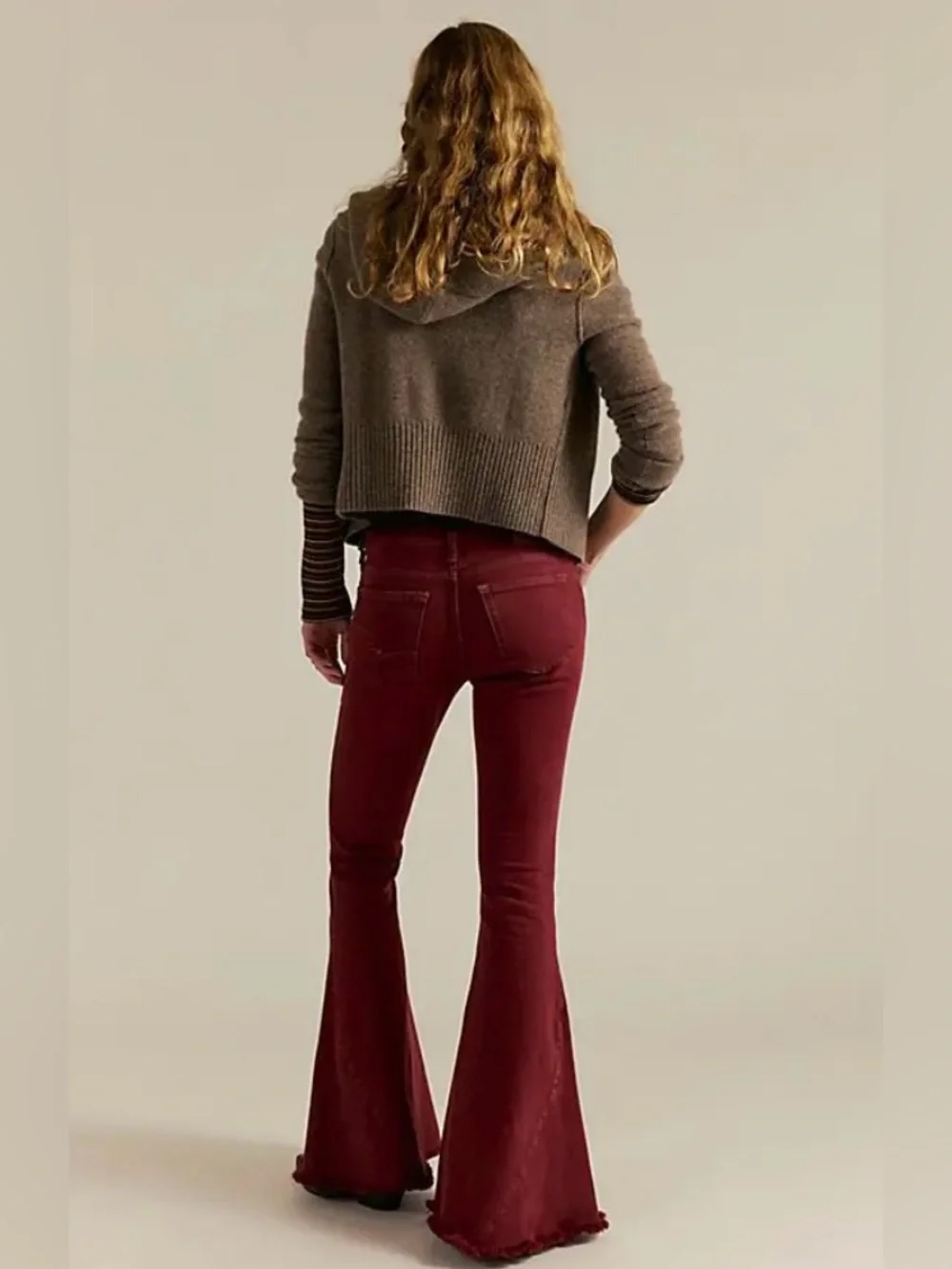 NWT Free People Emre Low Rise Flare Jeans - Picture 4 of 15